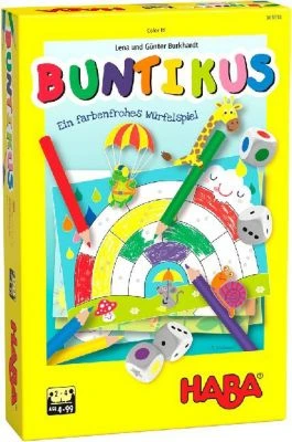 HABA 305538 Buntikus (farbenfrohes Würfelspiel) 1 HABA 305538 Buntikus (farbenfrohes Würfelspiel)