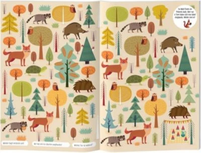 HABA 305184 Kreativ Kids – Schau Genau! Wimmelige Suchabenteuer Im Wald 2 HABA 305184 Kreativ Kids – Schau Genau! Wimmelige Suchabenteuer Im Wald – Bild 2