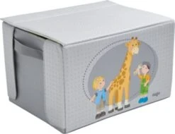 HABA 305655 Little Friends – Spielset Und Aufbewahrungsbox Im Zoo