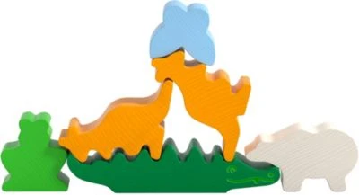 HABA 305907 Tier Auf Tier Mini, Stapelspiel 3 HABA 305907 Tier Auf Tier Mini, Stapelspiel – Bild 3