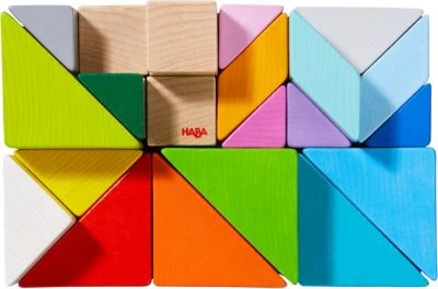 HABA 305778 3D-Legespiel Tangram-Würfel, 21-tlg. 1 HABA 305778 3D-Legespiel Tangram-Würfel, 21-tlg.