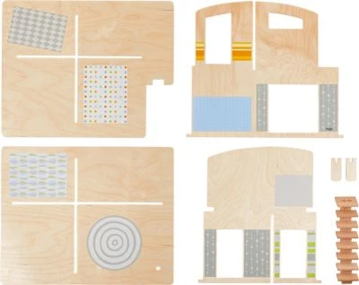 HABA 305638 Little Friends – Puppenhaus Stadtvilla 2 HABA 305638 Little Friends – Puppenhaus Stadtvilla – Bild 2