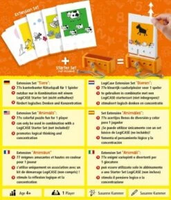 HABA 306122 LogiCASE Extension Set – Tiere -Haba 19019645 05