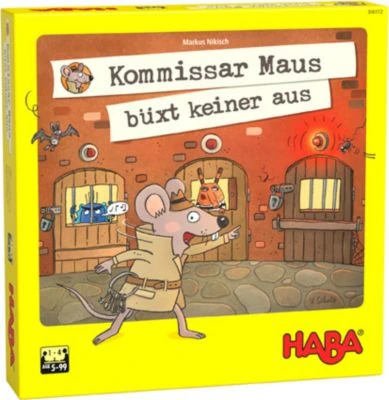 HABA 306112 Kommissar Maus Büxt Keiner Aus! 1 HABA 306112 Kommissar Maus Büxt Keiner Aus!