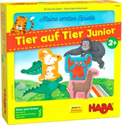 HABA 306068 Meine Ersten Spiele – Tier Auf Tier Junior 1 HABA 306068 Meine Ersten Spiele – Tier Auf Tier Junior