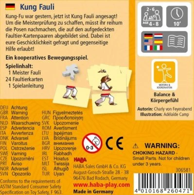 HABA 306581 Kung Fauli 2 HABA 306581 Kung Fauli – Bild 2