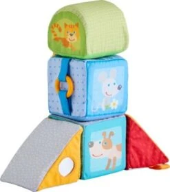 HABA 306688 Entdeckerwürfel Tierisch Geometrisch
