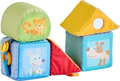 HABA 306688 Entdeckerwürfel Tierisch Geometrisch 2 HABA 306688 Entdeckerwürfel Tierisch Geometrisch – Bild 2