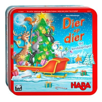 Haba Tier Auf Tier - Das Weihnachtliche Stapelspiel 1 Haba Tier Auf Tier - Das Weihnachtliche Stapelspiel