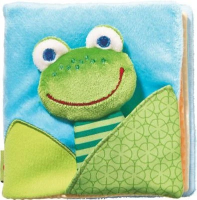 HABA 302097 Stoffbuch Zauberfrosch 1 HABA 302097 Stoffbuch Zauberfrosch