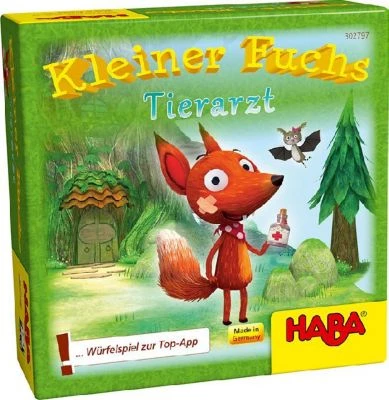 HABA 302797 Mitbringspiel Kleiner Fuchs Tierarzt 1 HABA 302797 Mitbringspiel Kleiner Fuchs Tierarzt