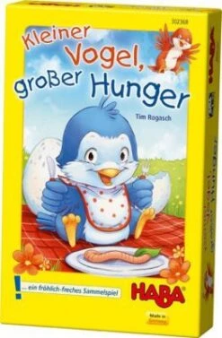 HABA 302368 Mitbringspiel Kleiner Vogel, Großer Hunger