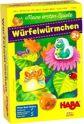 HABA 303639 Meine Ersten - Würfelwürmchen 1 HABA 303639 Meine Ersten - Würfelwürmchen