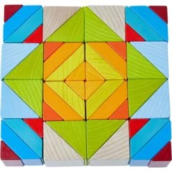 HABA 3D-Legespiel Würfelmosaik, Geschicklichkeitsspiel