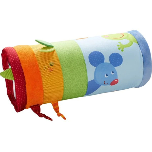 HABA Krabbelrolle Raupe Mina, Geschicklichkeitsspiel 2 HABA Krabbelrolle Raupe Mina, Geschicklichkeitsspiel – Bild 2