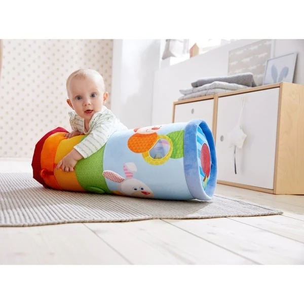 HABA Krabbelrolle Raupe Mina, Geschicklichkeitsspiel 6 HABA Krabbelrolle Raupe Mina, Geschicklichkeitsspiel – Bild 6