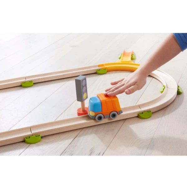 HABA Kugelbahn Kullerbü - Müllauto, Spielfahrzeug 3 HABA Kugelbahn Kullerbü - Müllauto, Spielfahrzeug – Bild 3