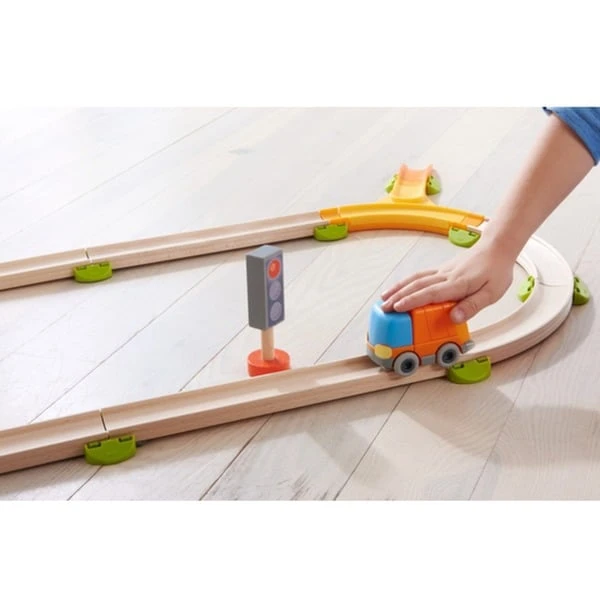 HABA Kugelbahn Kullerbü - Müllauto, Spielfahrzeug 4 HABA Kugelbahn Kullerbü - Müllauto, Spielfahrzeug – Bild 4