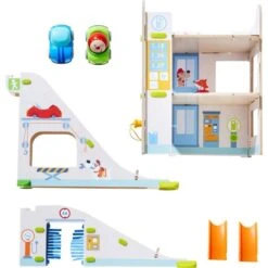 HABA Kugelbahn Kullerbü - Spielbahn Parkhaus -Haba HABA Kugelbahn Kullerb Spielbahn Parkhaus@@1sk0h015 2