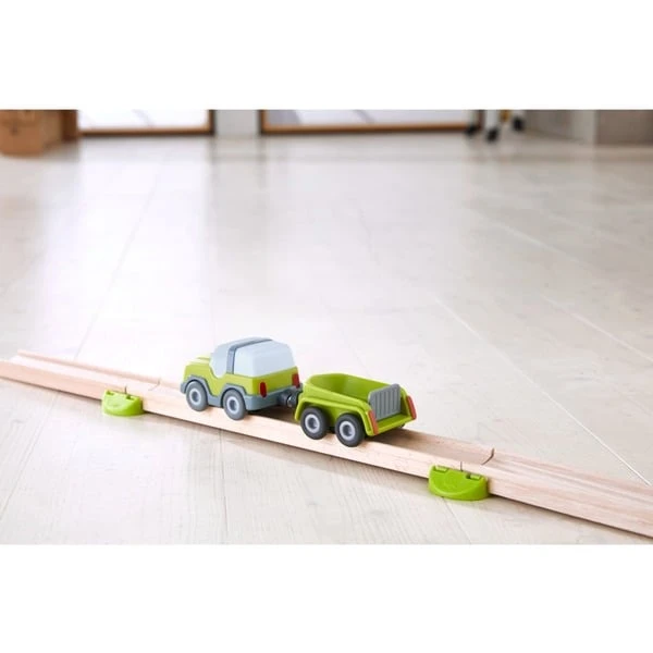 HABA Kullerbü - Geländewagen Mit Anhänger, Spielfahrzeug 3 HABA Kullerbü - Geländewagen Mit Anhänger, Spielfahrzeug – Bild 3