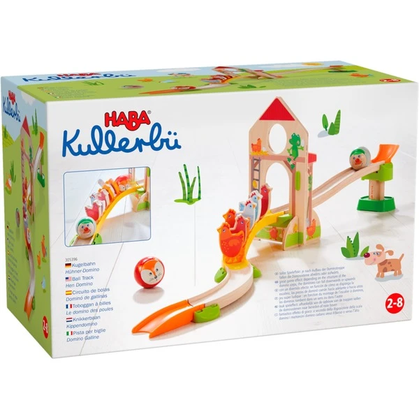 HABA Kullerbü - Kugelbahn Hühner-Domino 3 HABA Kullerbü - Kugelbahn Hühner-Domino – Bild 3