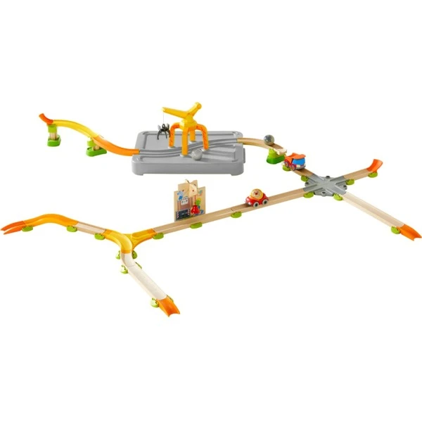 HABA Kullerbü - Spielbahn Freie Bahn – Verladekran 1 HABA Kullerbü - Spielbahn Freie Bahn – Verladekran