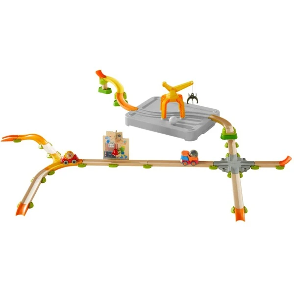 HABA Kullerbü - Spielbahn Freie Bahn – Verladekran 2 HABA Kullerbü - Spielbahn Freie Bahn – Verladekran – Bild 2