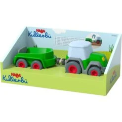 HABA Kullerbü - Traktor Mit Anhänger, Spielfahrzeug -Haba HABA Kullerb Traktor mit Anh nger Spielfahrzeug@@1678536 2