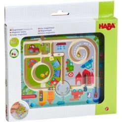 HABA Magnetspiel Stadtlabyrinth, Geschicklichkeitsspiel -Haba HABA Magnetspiel Stadtlabyrinth Geschicklichkeitsspiel@@1361826 3
