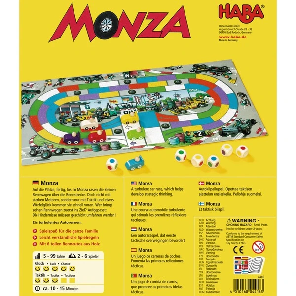 HABA Monza, Würfelspiel 3 HABA Monza, Würfelspiel – Bild 3